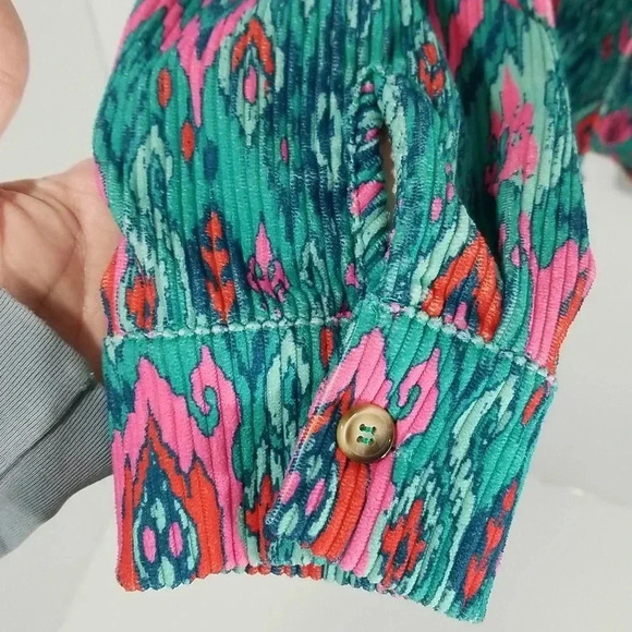 {Anthropologie} Savanna Jane Womens Button Up Courdoroy Shirt or Shacket - Picture 8 of 16